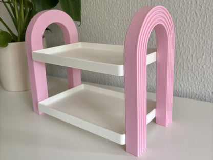 Mini Two-Tier Shelf Organizer
