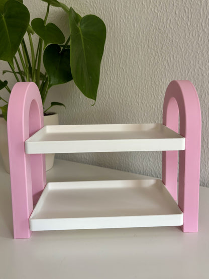 Mini Two-Tier Shelf Organizer