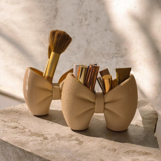Bow Makeup Brush Holder