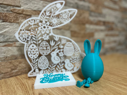 Egg Bunny Surprise Holder