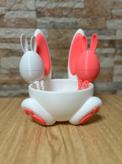 Easter Bunny Bowl Basket